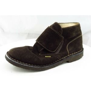 Primigi Boot Girls Sz 34‎ M Short Boots Brown Leather